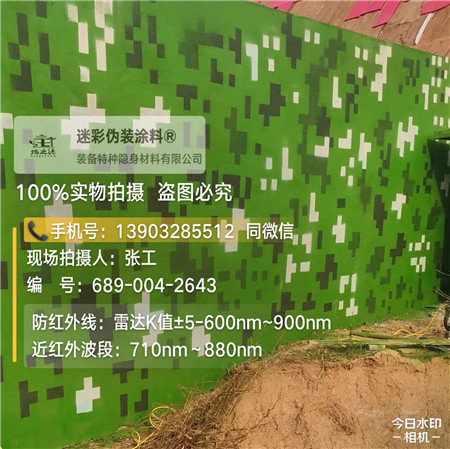 西安星空迷彩漆，夏令营训练,数码迷彩作训墙,围墙