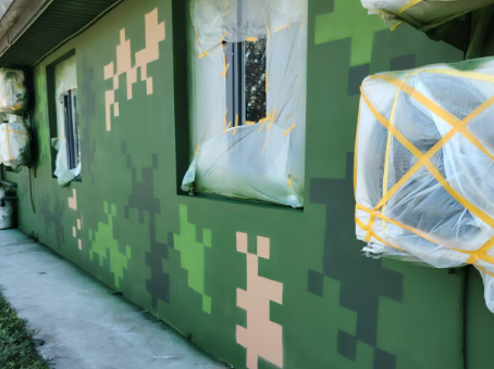 西安海洋 / 林地场景数码伪装